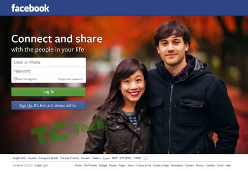 Facebook Logout Page