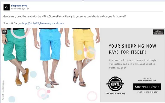 Shoppers Stop Facebook