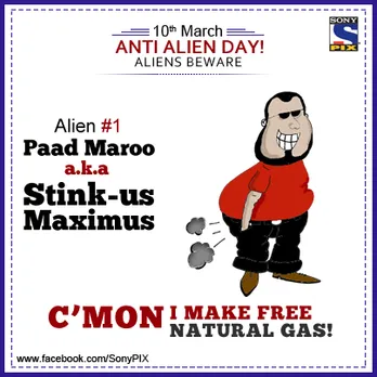 Stink-us Maximus sony pix anti alien day
