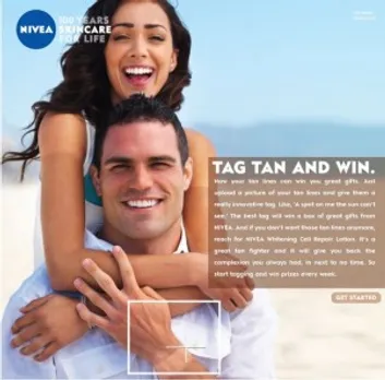 nivea Tag tan and win