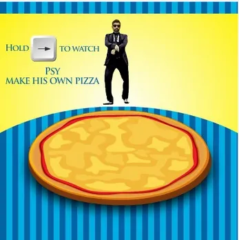 Make Your Pizza  Gangnam Style 