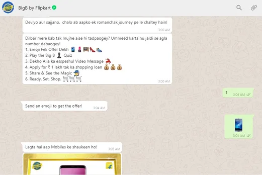 Screenshot for Big B Whatsapp Bot Emoji offer