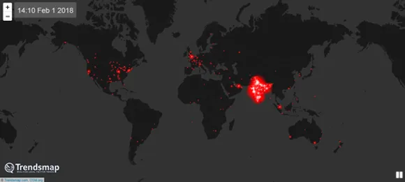 Heatmap - Budget 2018