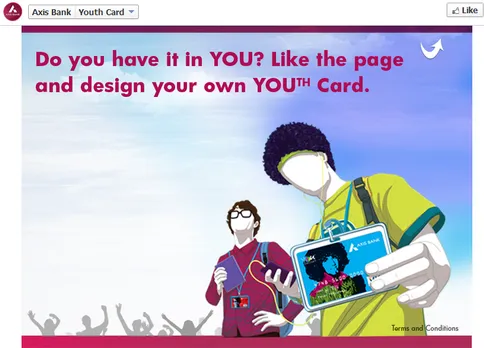 Axis Bank Youth Card Facebook Campaign