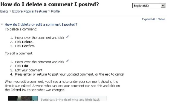 How to Edit Comment on Facebook