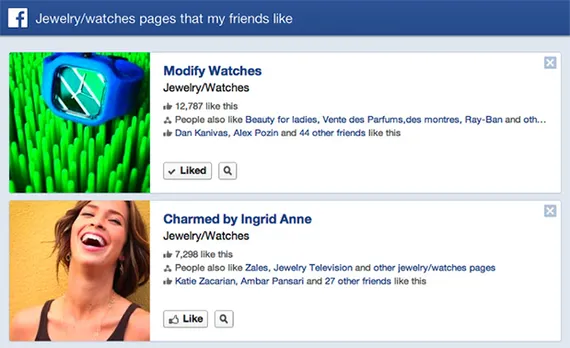 Facebook graph search