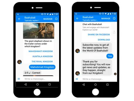 Baahubali 2 Chatbot