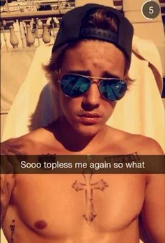 justin bieber snapchat