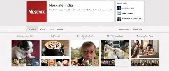 nescafe pinterest,nescafe India pinterest, Coffee brand on Pinterest