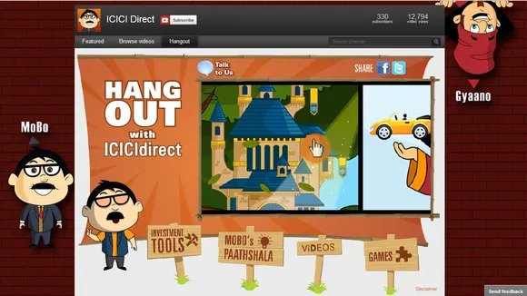 Social media campaign review ICICIdirect Yotube