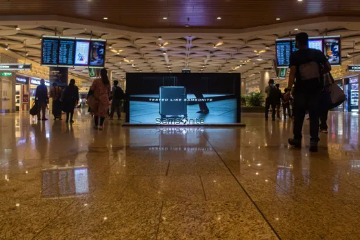 Tested like Samsonite' delivering a high decibel impact at T2, Mumbai  Airport