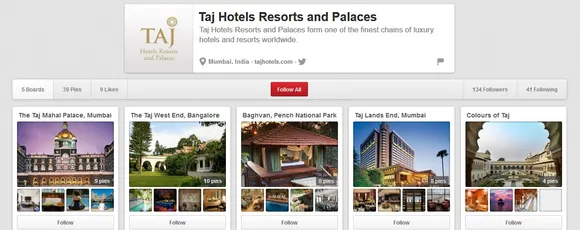 Taj Hotels Pinterest