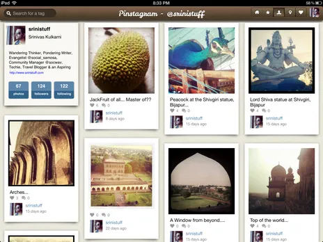 Pinstagram on the iPad, Pinstagram, Pinterest, Ipad, Instagram, Pinstagram for iPad