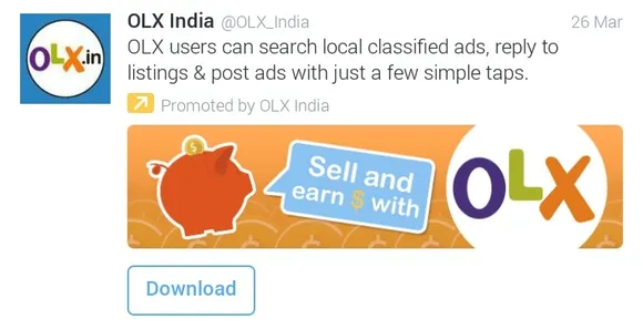 Twitter App Install Ad