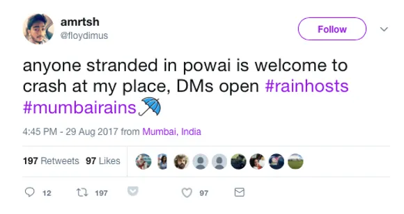 #RainHosts