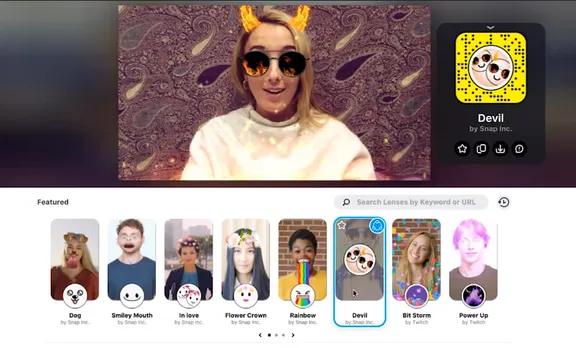 Snapchat Snap Camera free desktop application lenses computer