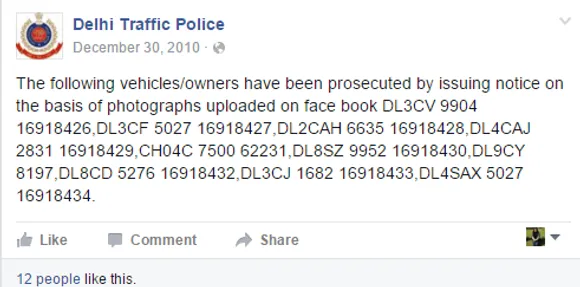delhi trafic police