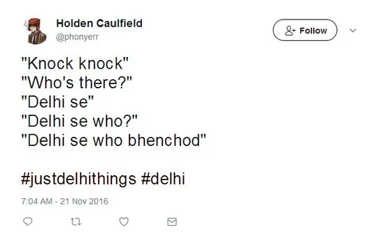 #JustDelhiThings