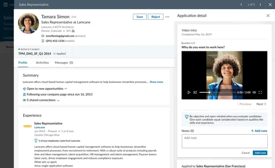 LinkedIn introduces new tools for video interview