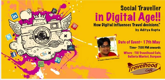 How Digital Influences Travel Decisions - Session With Social Samosa's Aditya Gupta at Gurgaon