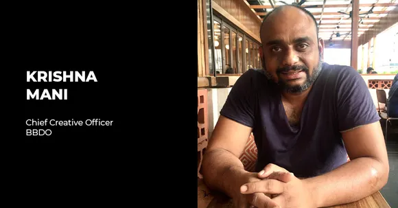 Krishna Mani appointed as Chief Creative Officer of BBDO Delhi