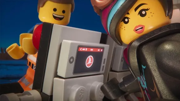 When Emmet & Lucy from The Lego Movie had a message about in-flight safety