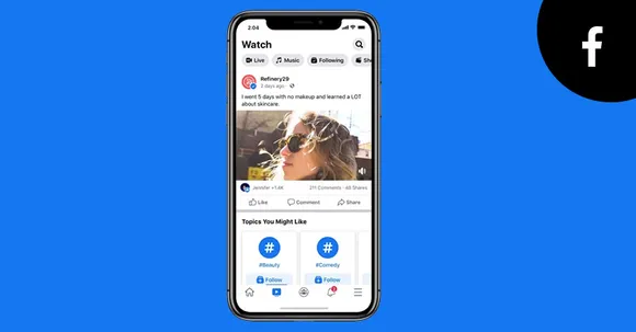 Facebook makes content discoverable with Topics feature in Watch