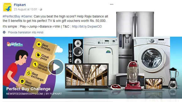 How Flipkart's The Perfect Buy Challenge reinforced the brand's identity