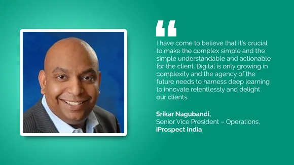 iProspect India appoints Srikar Nagubandi as Senior Vice President – Operations