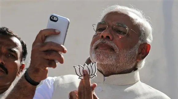 Marking Indian PM's appending visit to Facebook HQ