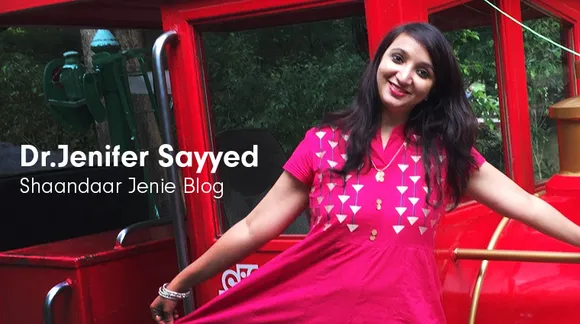 Blogging was never a profession, but a passion: Dr. Jenifer Sayyed, Shaandaar Jenie Blog