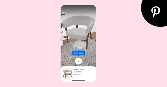 Pinterest introduces AR tools to facilitate Try-On for Home Decor