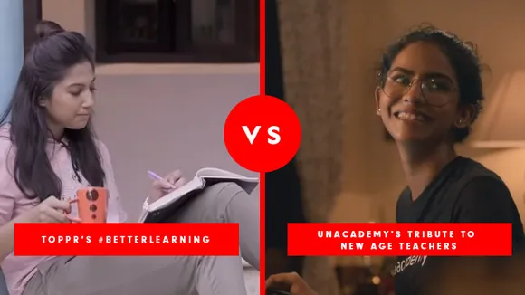 Campaign Face-Off: Toppr's 'Hardworking Student' v/s Unacademy's 'New-Age Teachers'