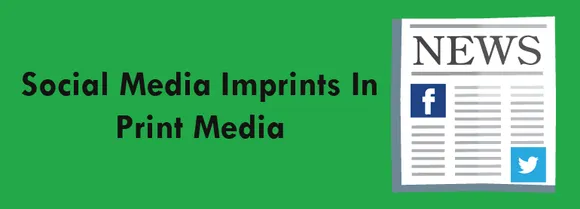 Social Media Imprints In Vernacular Print Media