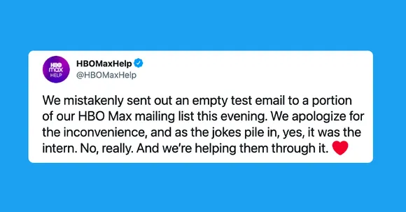 HBO's test email mishap gives rise to Dear Intern tales