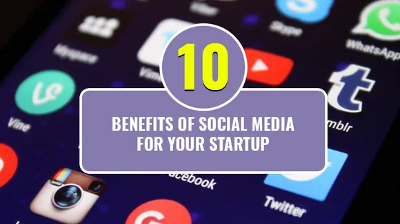 #Infographic 10 ways startups can benefit from social media marketing