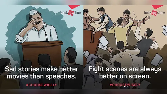 This election, BookMyShow urges nation to #ChooseWisely