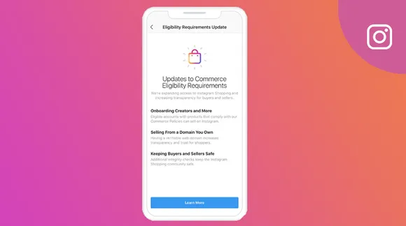 Instagram Shopping expanded to more types of businesses & creators