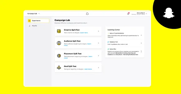 Snapchat introduces Campaign Lab in Ads Manager