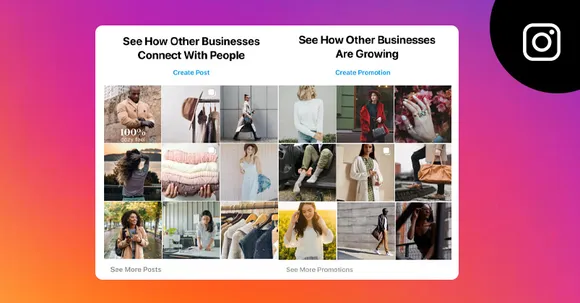 Businesses on Instagram can now view a collection of posts to gather creative ideas