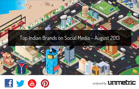 [Report] Top Indian Brands on Social Media for August 2013 by Unmetric