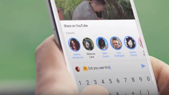 Say hello to the new YouTube in-app messaging and sharing feature