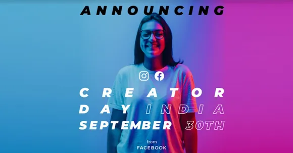 Instagram and Facebook led Creator Day India to be held on September 30