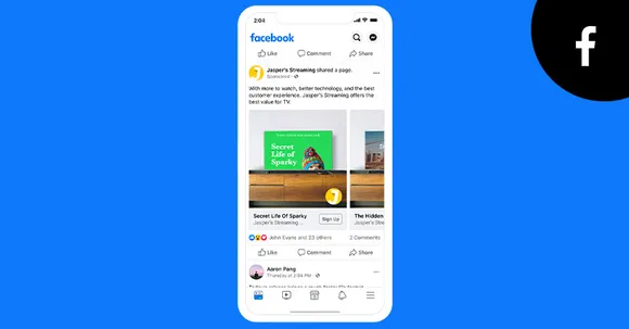 Facebook introduces Dynamic Ads for streaming platforms
