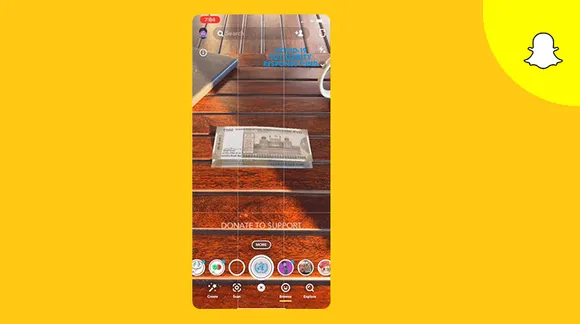 Snapchat rolls out AR Donation Lenses to support WHO