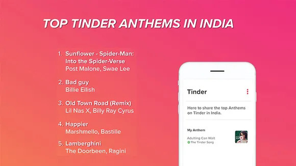 Tinder associates with Spotify for World Music Day