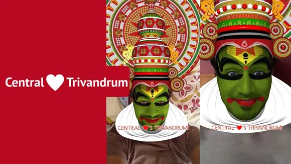 CENTRAL launches unique Kathakali AR experience on Facebook for Trivandrum Store opening.