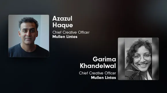 Mullen Lintas appoints Azazul Haque & Garima Khandelwal as CCOs