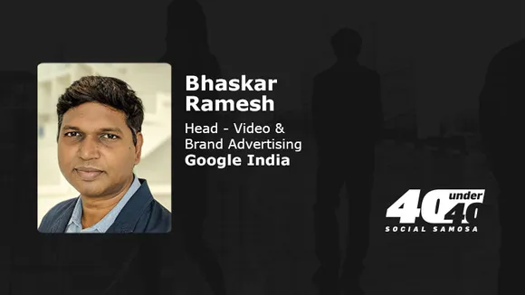 #SS40Under40: I hope more marketers embrace scaled adoption & disruptive thinking: Bhaskar Ramesh, Google