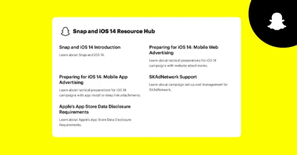 Snapchat launches resources to help advertisers deal with iOS 14 privacy updates